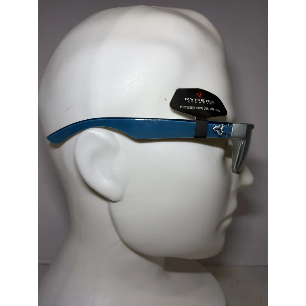Ryders Hillroy R843-001 Sunglasses Crystal Grey Polycarbonate NWT W/Box & Pouch